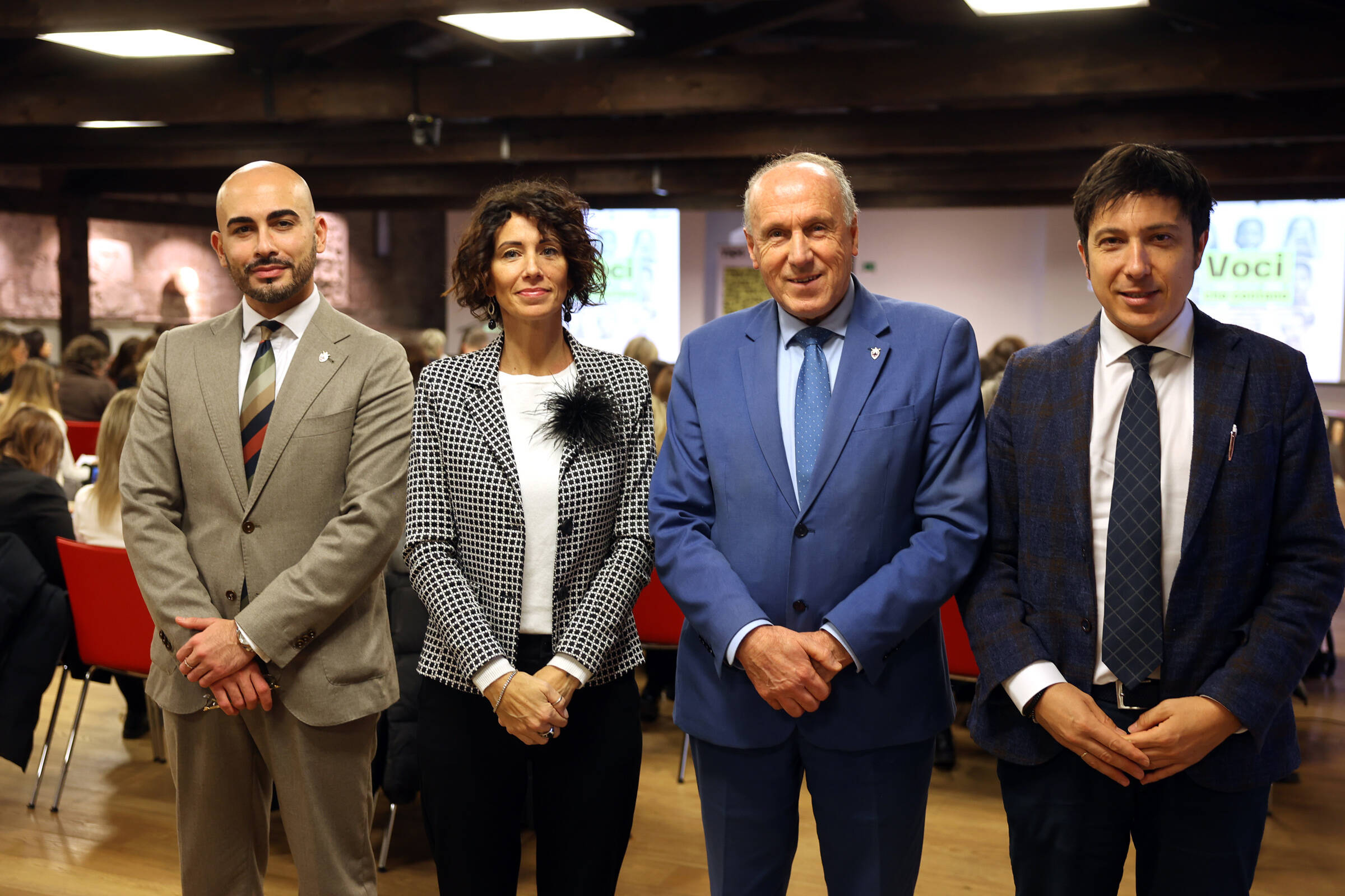 Immagine: 18-11-2025 Convegno voci che Contano - Assessori Gerosa e Tonina