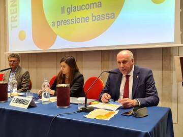 Il saluto dell'assessore Tonina al corso della Società Italiana Glaucoma 