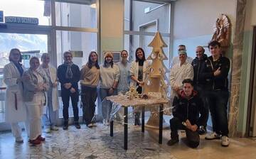 Un albero di Natale speciale per l'Ospedale di Cavalese