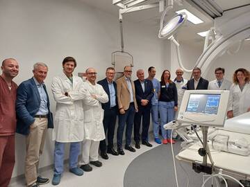 Neuroradiologia Trento: presentato l’angiografo biplano 