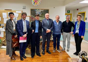 L'assessore Tonina in visita alle Apsp della Val di Non L'assessore Tonina in visita alle Apsp della Val di Non