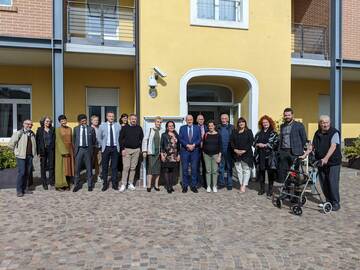 Apsp, l’assessore Tonina in visita alla Levico Curae
