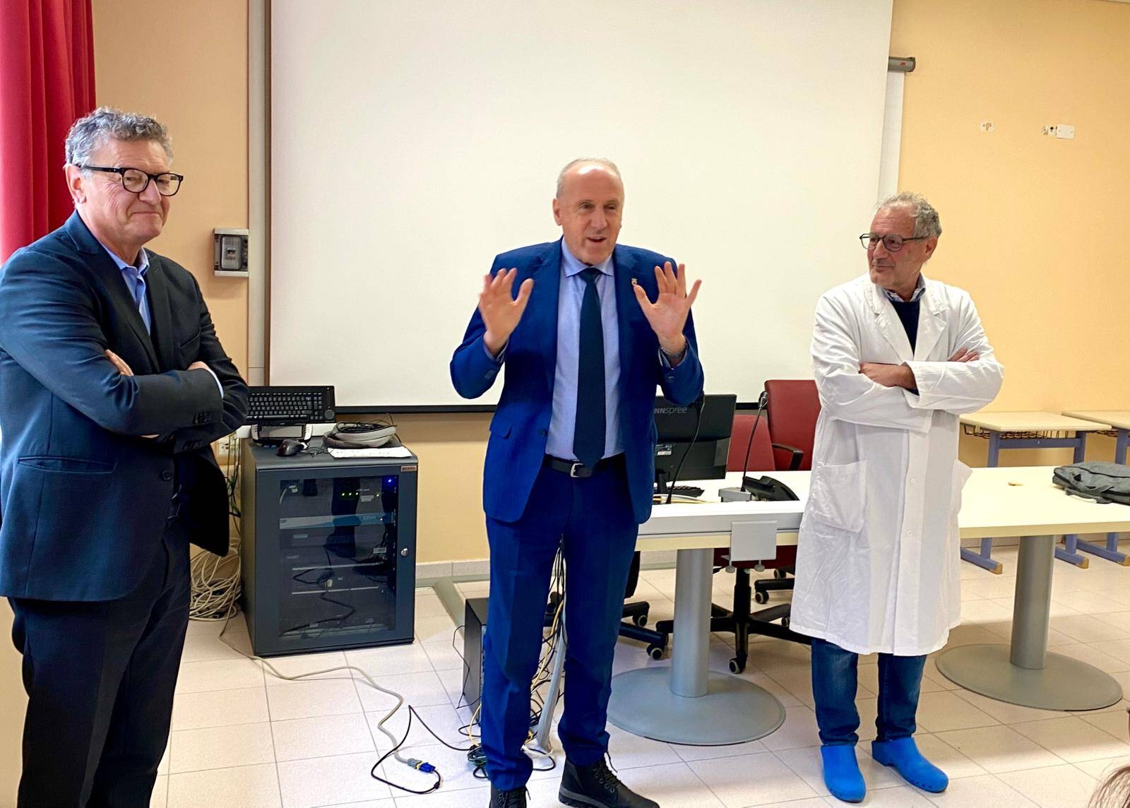Immagine: Auguri ospedale Borgo