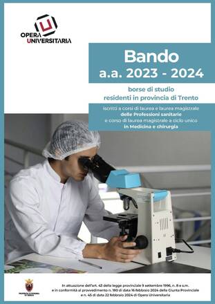 Approvate le borse di studio per i corsi di laurea delle Professioni sanitarie e in Medicina e Chirurgia Approvate le borse di studio per i corsi di laurea delle Professioni sanitarie e in Medicina e Chirurgia