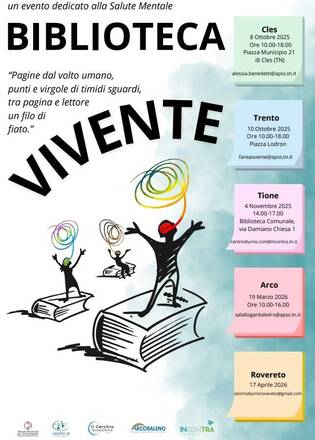 Giornata mondiale salute mentale: torna la Biblioteca vivente  Giornata mondiale salute mentale: torna la Biblioteca vivente