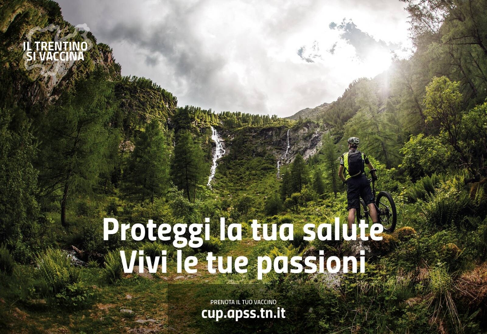 Immagine: Campagna vaccinazione anti Covid biker