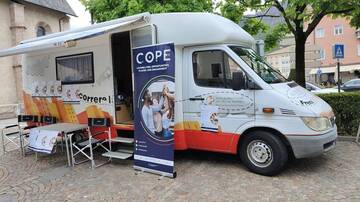 Il camper del progetto Cope fa tappa a Tione e Rovereto