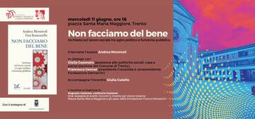 "Non facciamo del bene": incontro con l'autore 