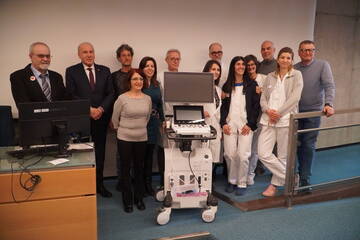 “Cerotto sul cuore” dona un ecocardiografo alla Pediatria “Cerotto sul cuore” dona un ecocardiografo alla Pediatria