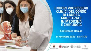 I nuovi professori clinici del corso di laurea magistrale in Medicina e Chirurgia