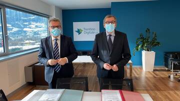 Trentino Digitale e FBk, alleanza per trasformazione digitale, sicurezza e sanità