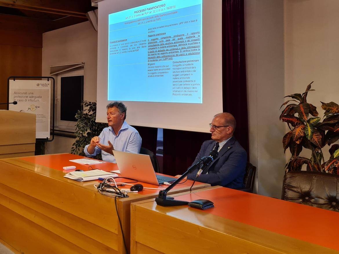Immagine: L'incontro per l'ospedale di Fiemme Fassa e Cembra