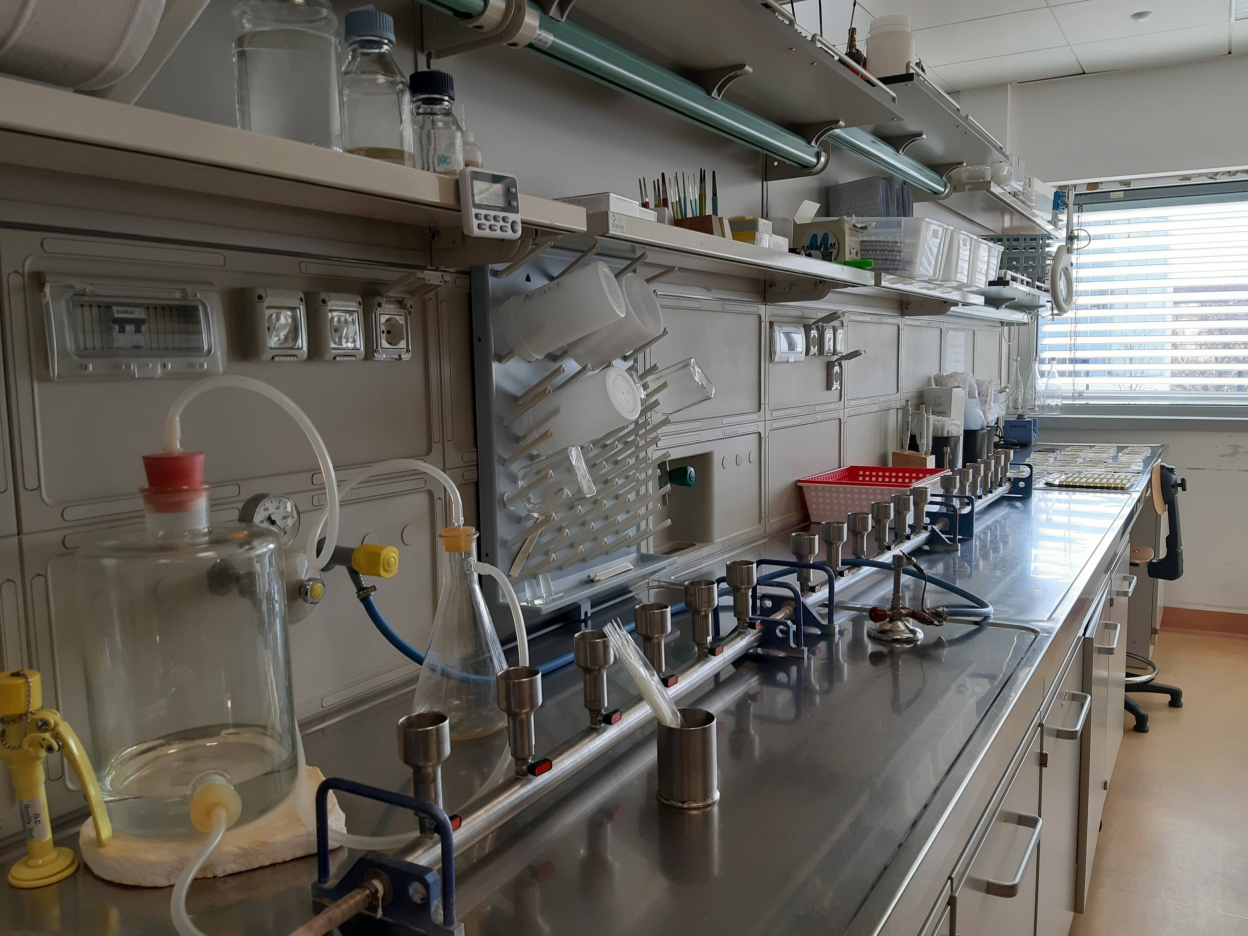 Immagine: laboratorio igiene pubblica