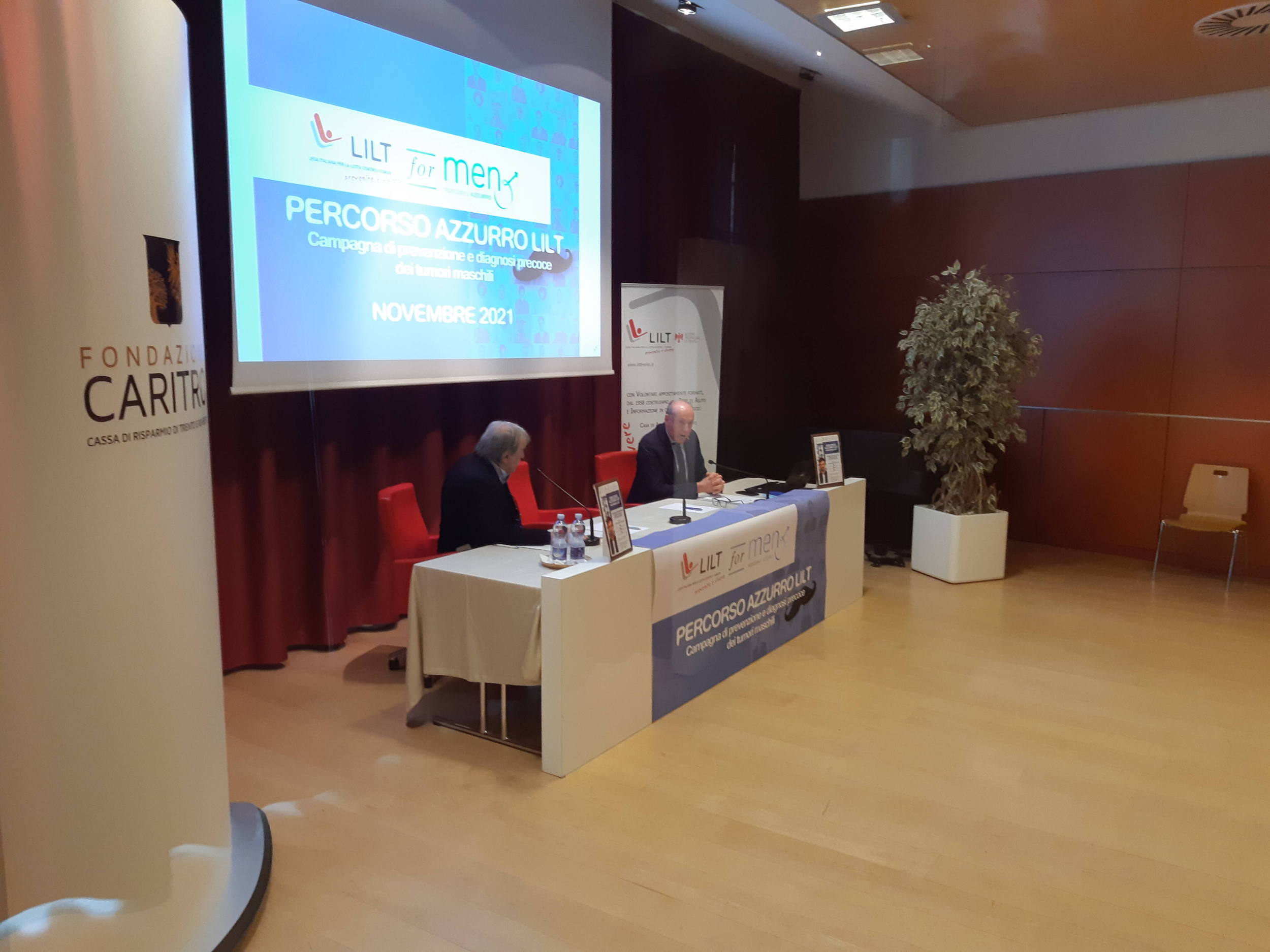 Immagine: presentazione Percorso azzurro - Lilt