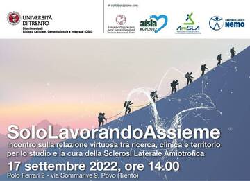 SoloLavorandoAssieme, sabato 17 settembre un incontro sulla SLA