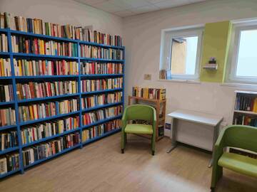 Nuovo spazio di lettura al Centro salute mentale di Trento 