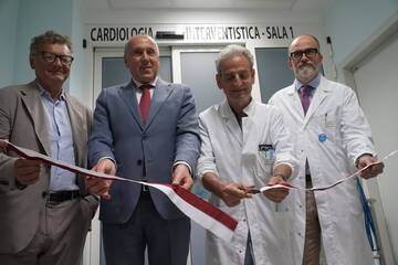 Inaugurate le nuove sale della cardiologia interventistica
