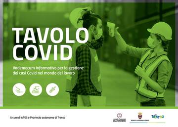Tavolo Covid: il vademecum per la gestione dei casi positivi