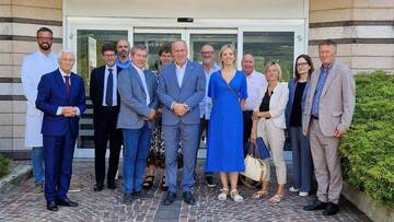 L’assessore Tonina in visita alle Case di Cura private di Rovereto