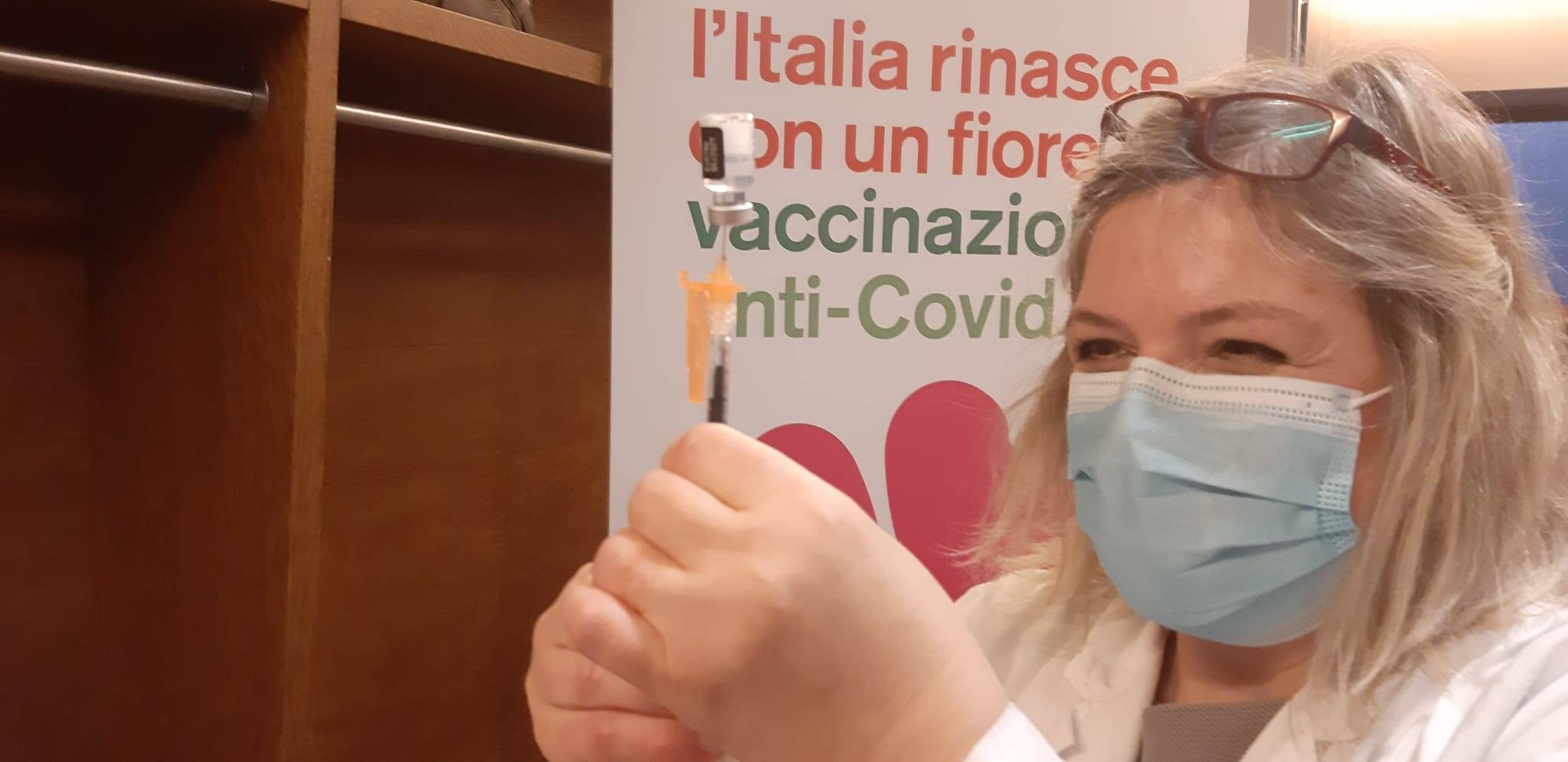 Immagine: vaccinazione contro covid-19