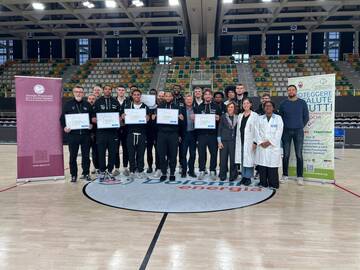 Apss e Aquila Basket in campo contro l’influenza