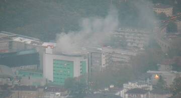 Principio di incendio all’ospedale Santa Chiara domato in poco tempo: nessun ferito
